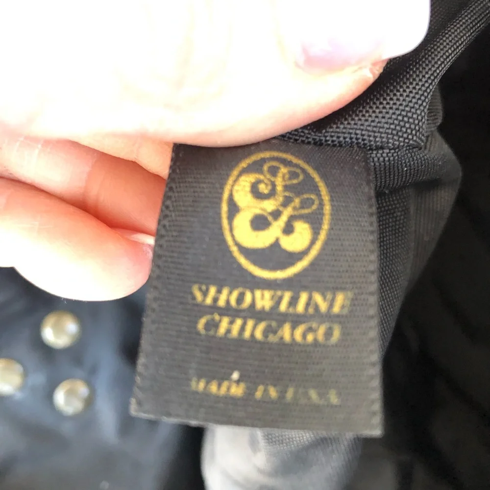 Vintage Showline Chicago Tapestry Travel Tote Golf Theme - Picture 2 of 6